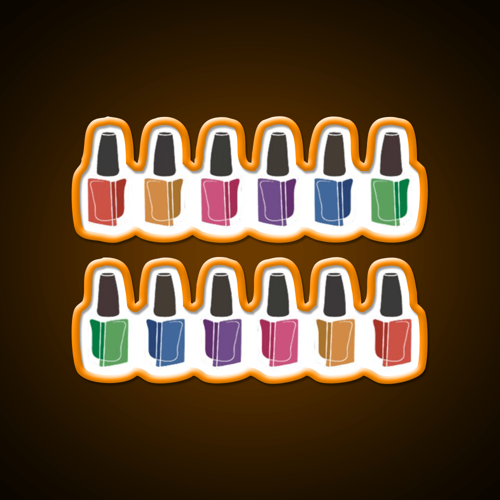 Manicure Manicurist Nail Salon Led Neon Sign Rgb Color - Shineneon