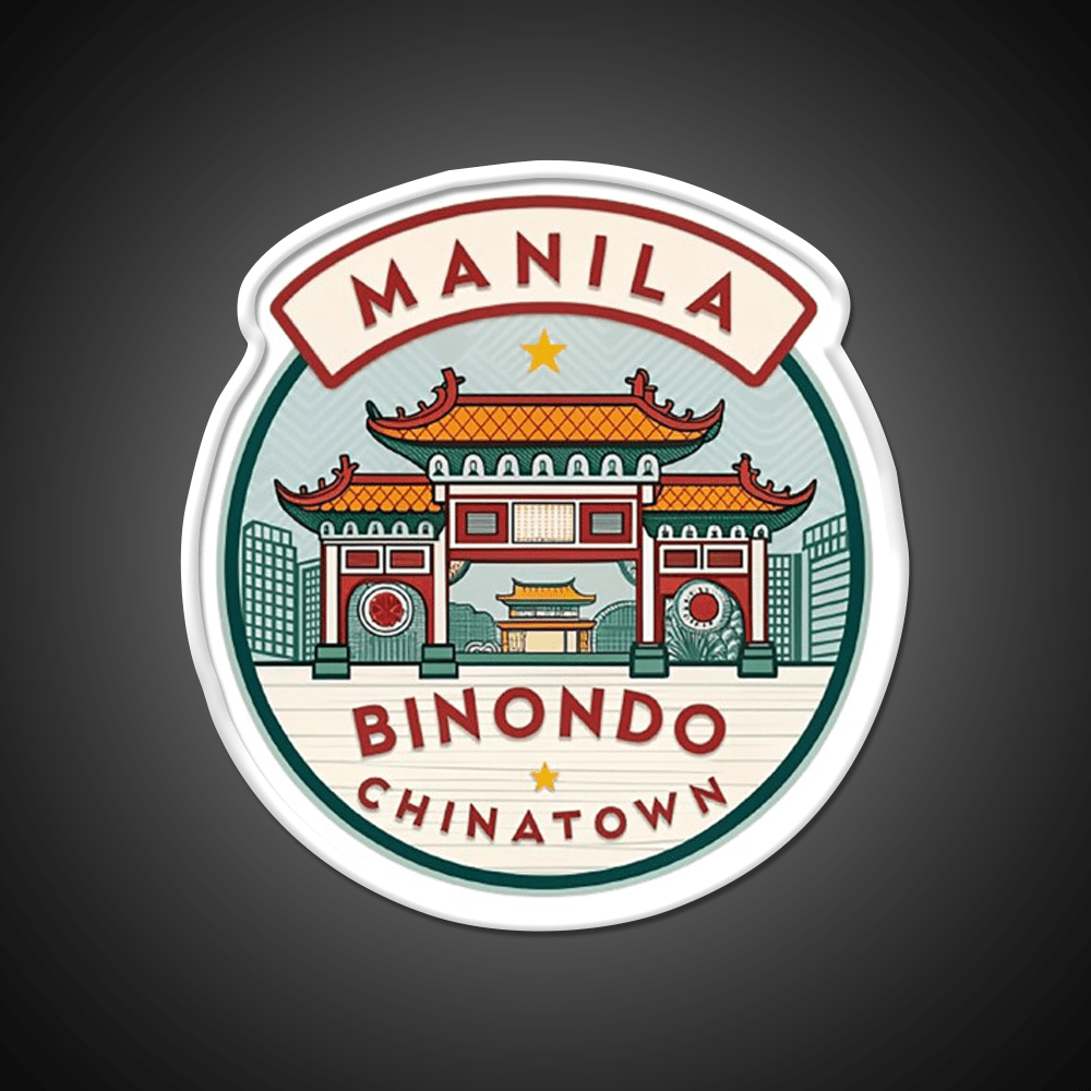 Manila Binondo Chinatown Asian Cultural Led Neon Sign Rgb Color - Shineneon