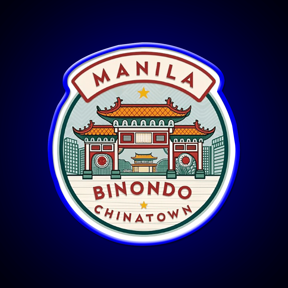 Manila Binondo Chinatown Asian Cultural Led Neon Sign Rgb Color - Shineneon