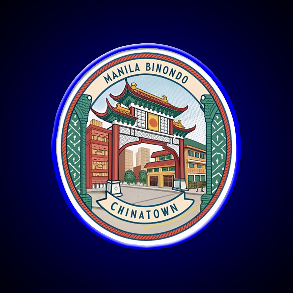 Manila Binondo Chinatown Asian Cultural Led Neon Sign Wall Art Rgb Color - LED neon sign view 5