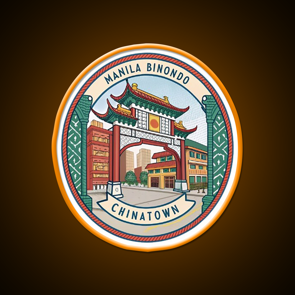 Manila Binondo Chinatown Asian Cultural Led Neon Sign Wall Art Rgb Color - LED neon sign view 6