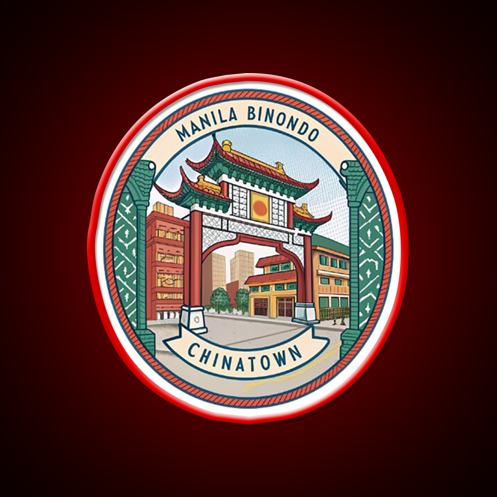 Manila Binondo Chinatown Asian Cultural Led Neon Sign Wall Art Rgb Color - LED neon sign view 10
