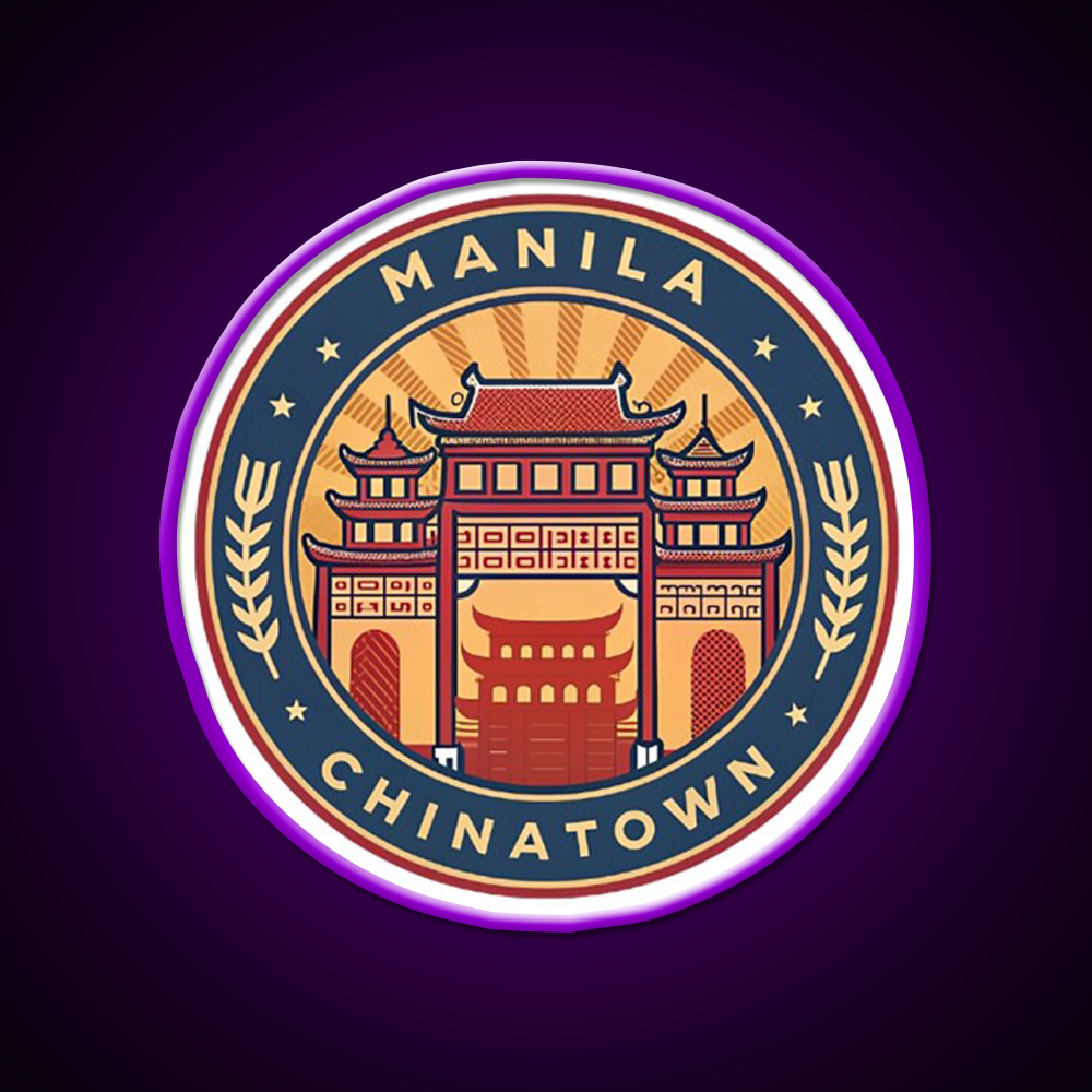 Manila Chinatown Asian Cultural Led Neon Sign Home Wall Art Rgb Color - LED neon sign view 9