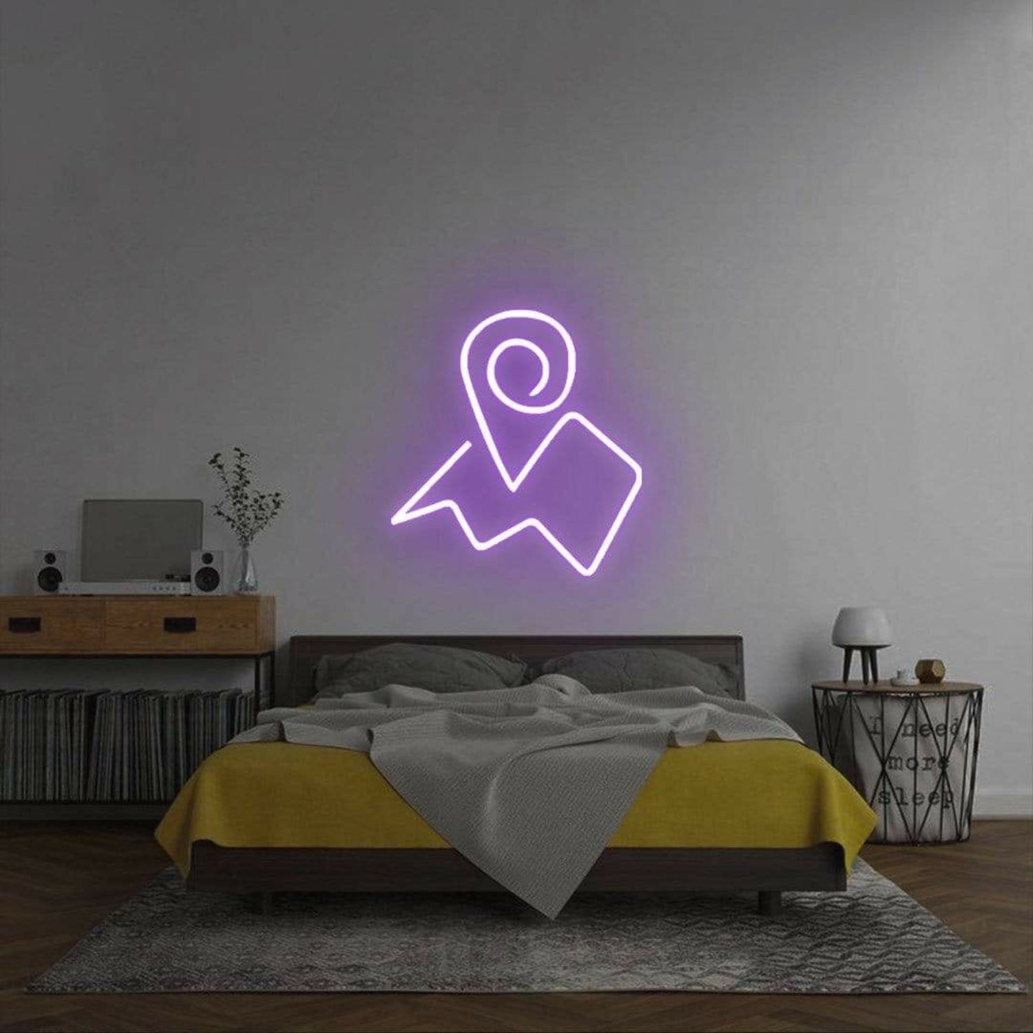 Map Led Neon Sign | Shineneon
