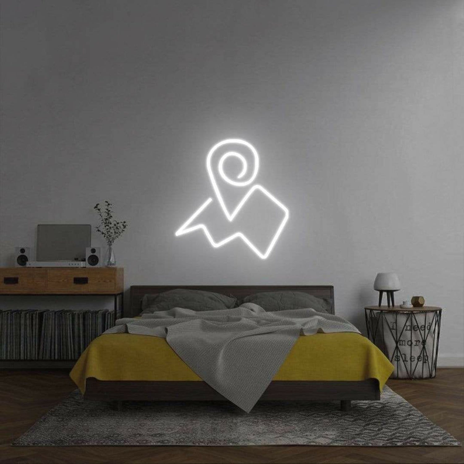 Map Led Neon Sign | Shineneon
