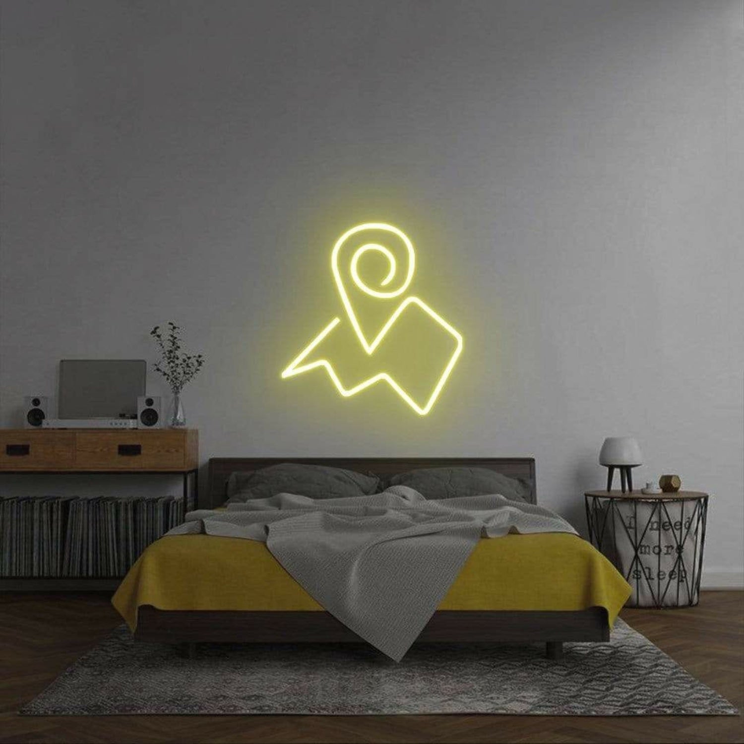 Map Led Neon Sign | Shineneon
