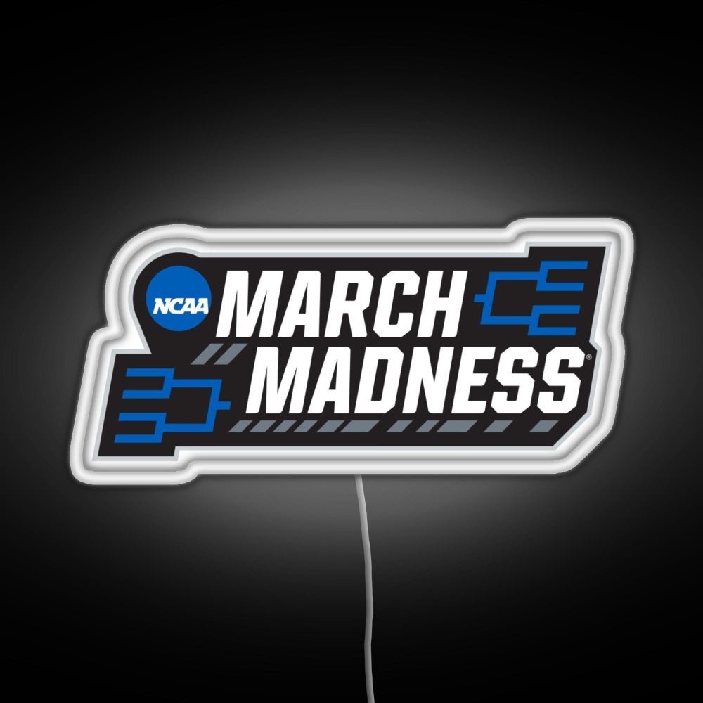 March Madness Rgb Led Neon Sign Pop Wall Art - Shineneon