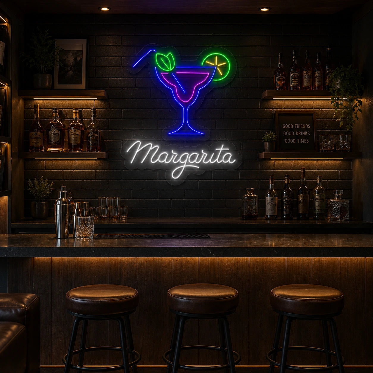 Margarita Bar LED Neon Sign - 02 High-Converting Product Image