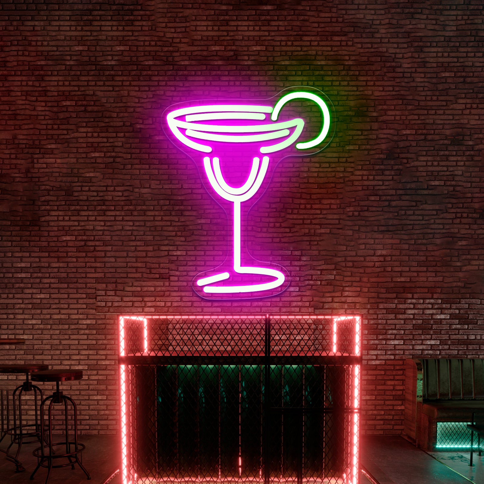 Margarita Cheap Led Neon Signs For Bar Wall Decor - LED neon sign view 9