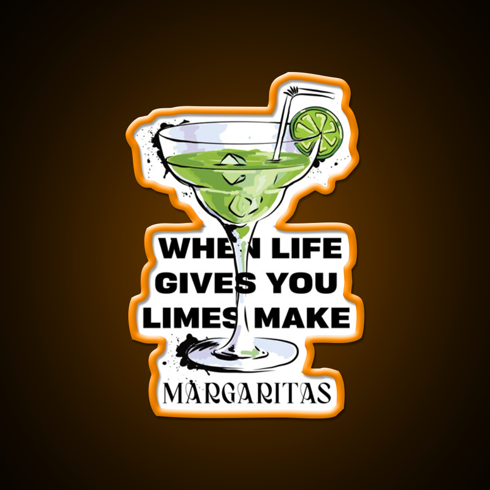Margarita Cocktail Bar Decor Led Neon Sign For Cocktail Lovers Rgb Color - LED neon sign view 6