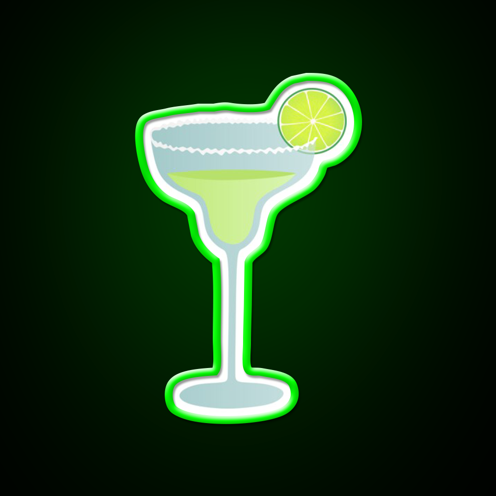 Margarita Cocktail Bar Decor Led Neon Sign Neon Party Sign Rgb Color - LED neon sign view 8