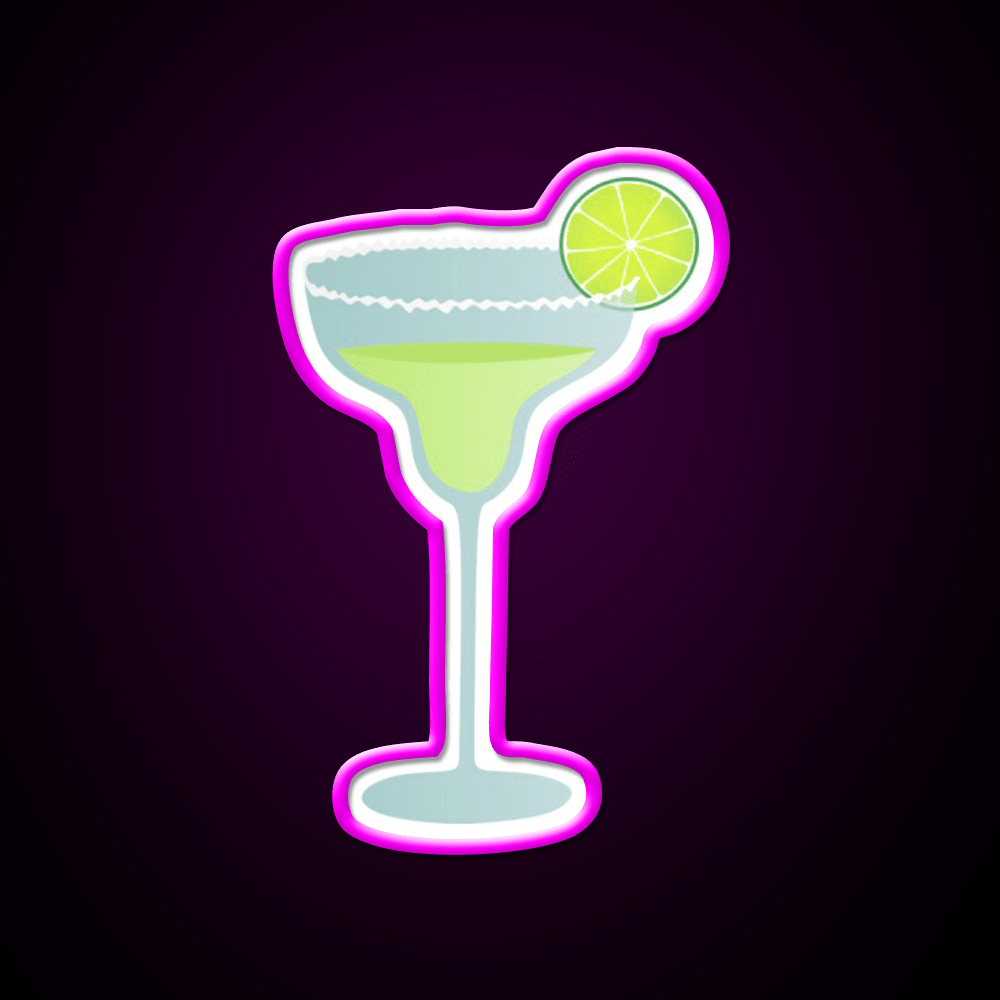 Margarita Cocktail Bar Decor Led Neon Sign Neon Party Sign Rgb Color - Shineneon