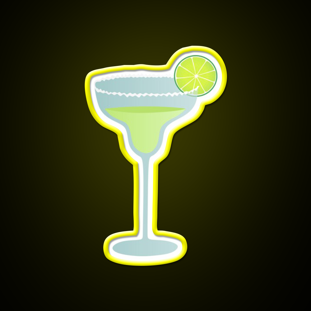 Margarita Cocktail Bar Decor Led Neon Sign Neon Party Sign Rgb Color - LED neon sign view 7