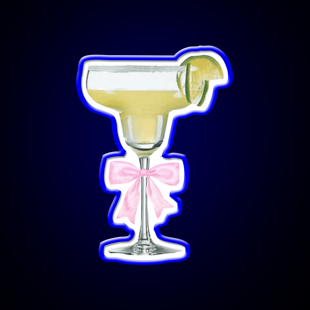 Margarita Cocktail Coquette Cocktail Bar Decor Led Neon Sign Rgb Color - LED neon sign view 5