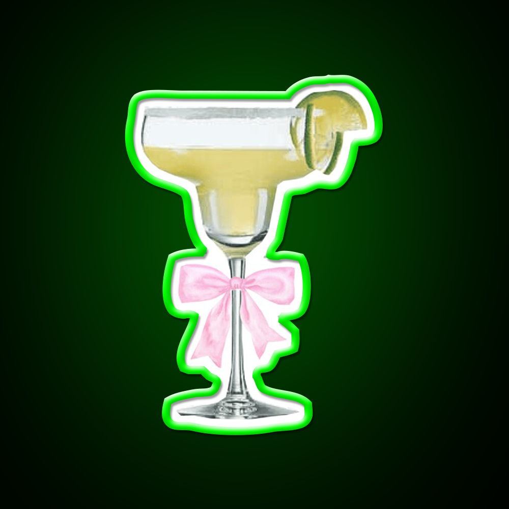 Margarita Cocktail Coquette Cocktail Bar Decor Led Neon Sign Rgb Color - LED neon sign view 8