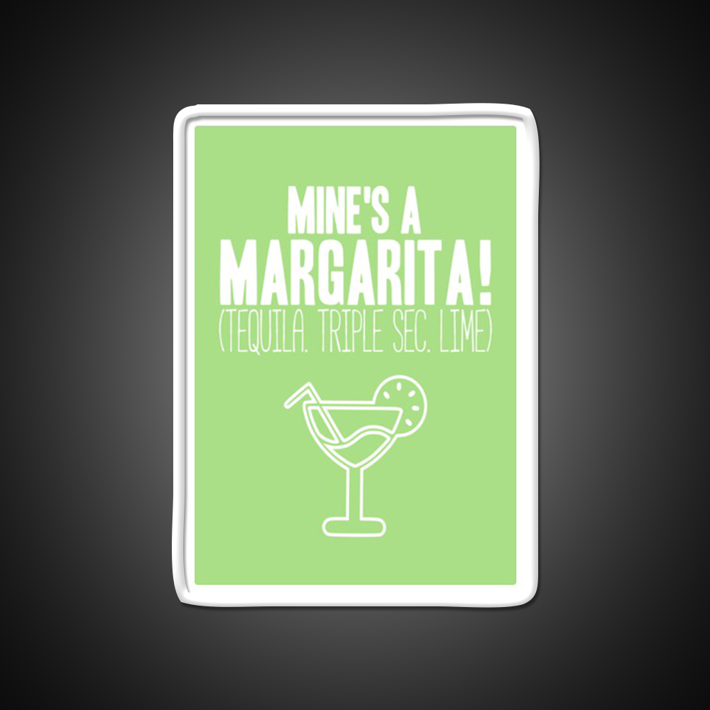 Margarita Cocktail Mines A Margarita Cocktail Bar Decor Led Neon Sign Rgb Color - LED neon sign view 11