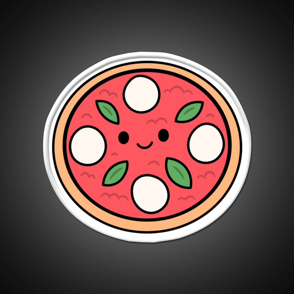 Margherita Pizza Fast Food Led Neon Sign For Burger Place Rgb Color - Shineneon
