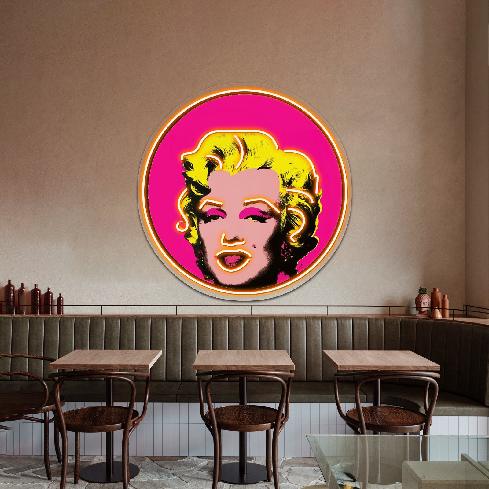 Marilyn Monroe Artwork Led Neon - LED neon sign view 15