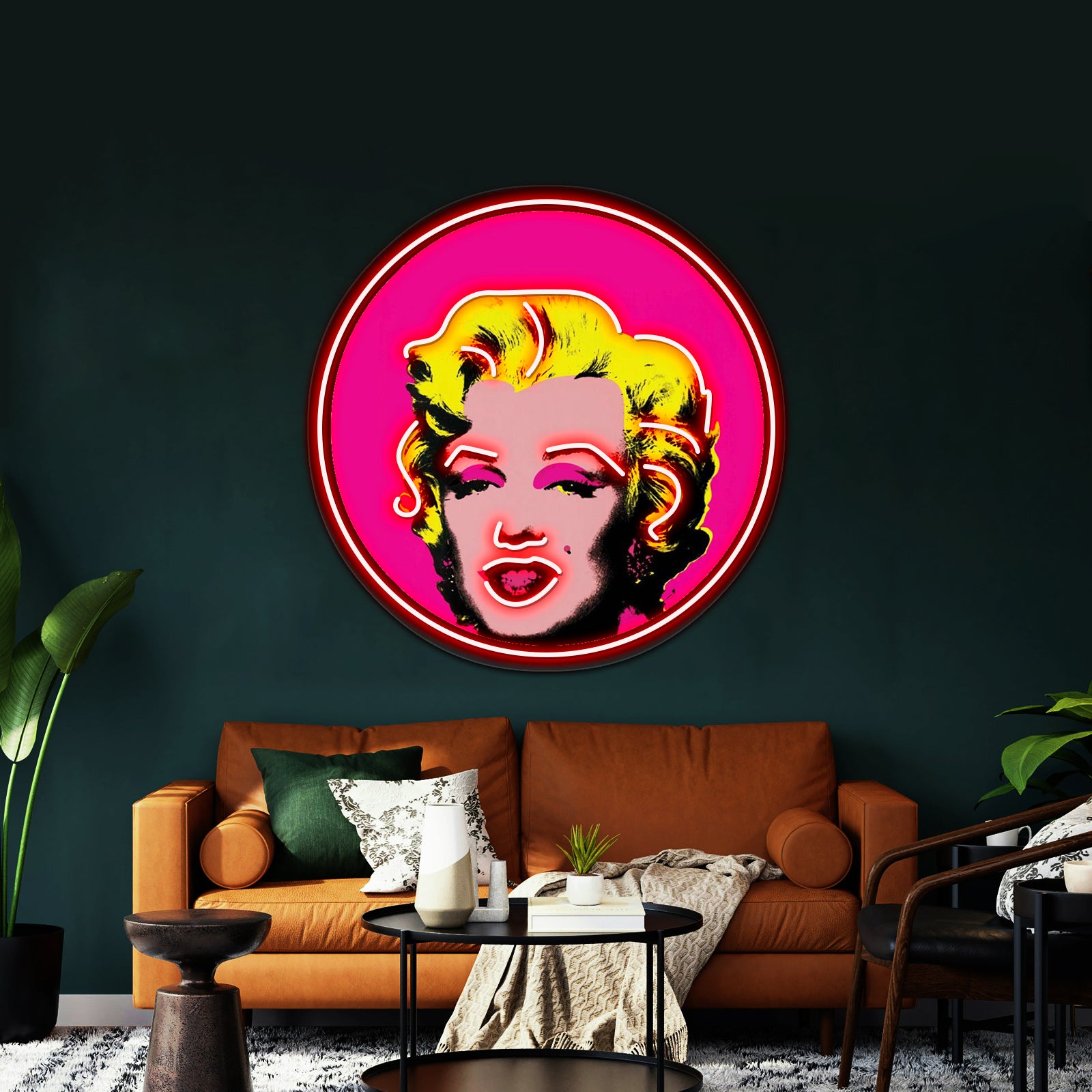 Marilyn Monroe Artwork Led Neon - LED neon sign view 10