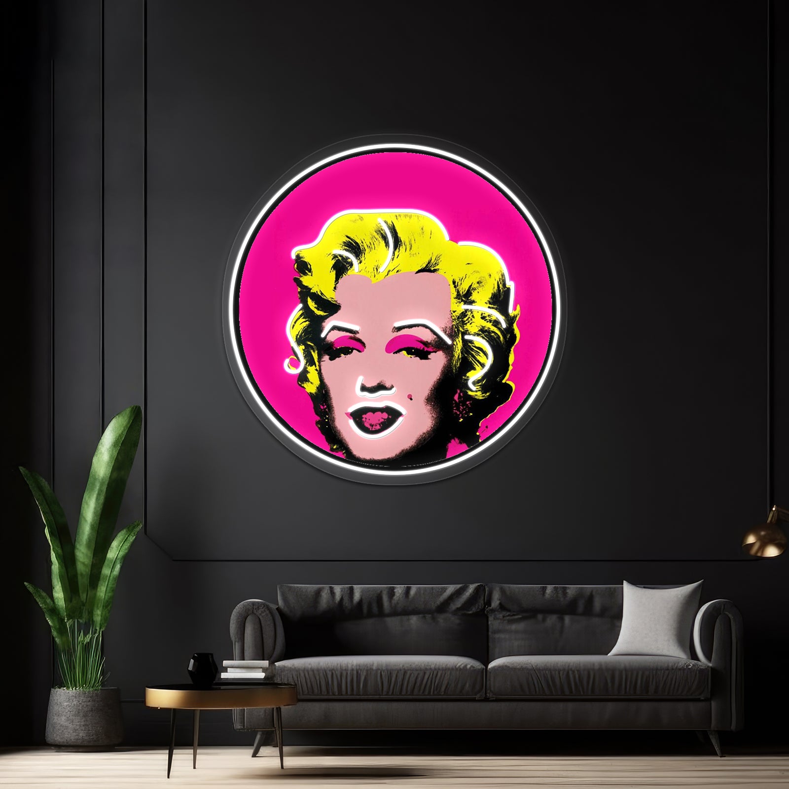 Marilyn Monroe Artwork Led Neon - LED neon sign view 17