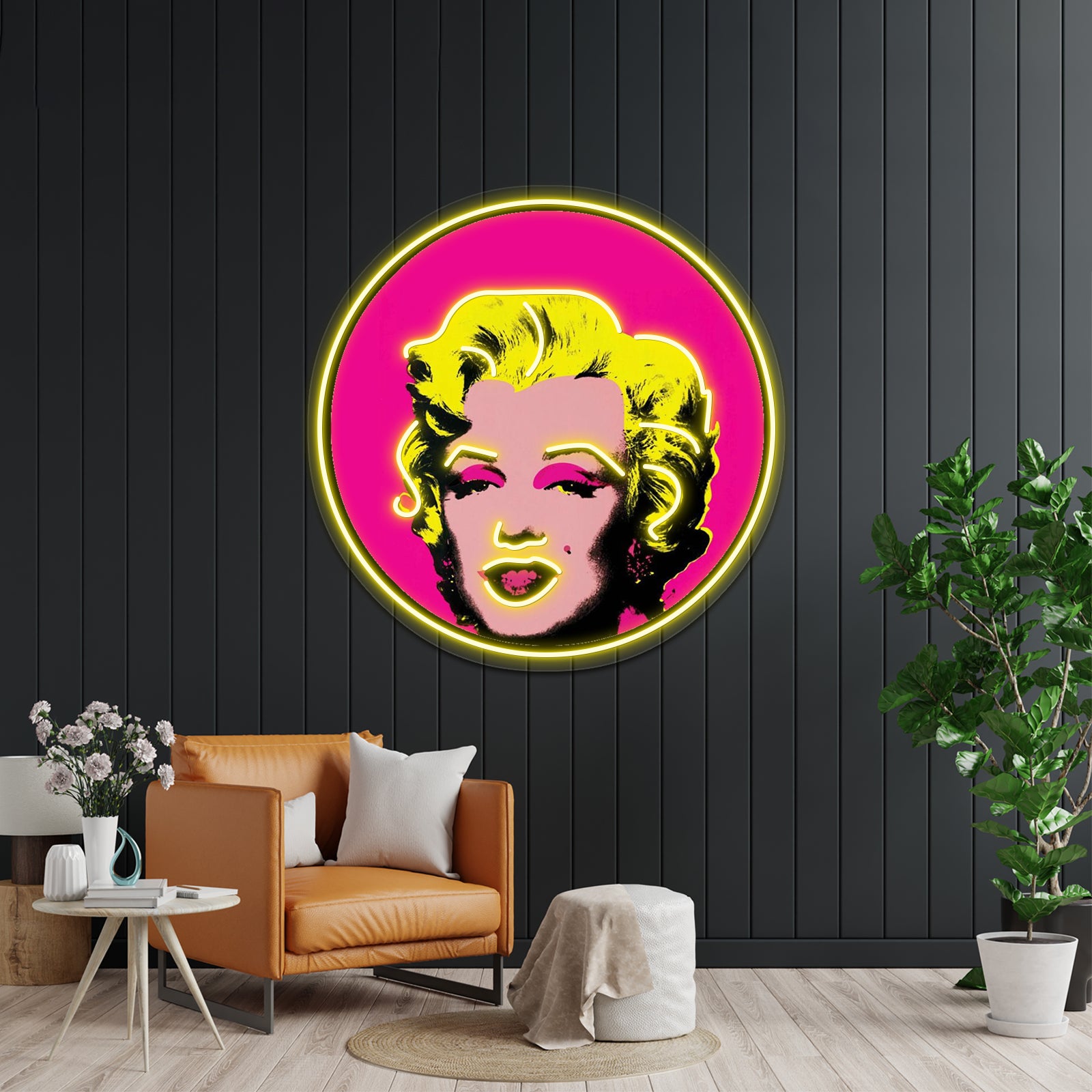 Marilyn Fashion Wall Decor Artwork Led Neon - LED neon sign view 7