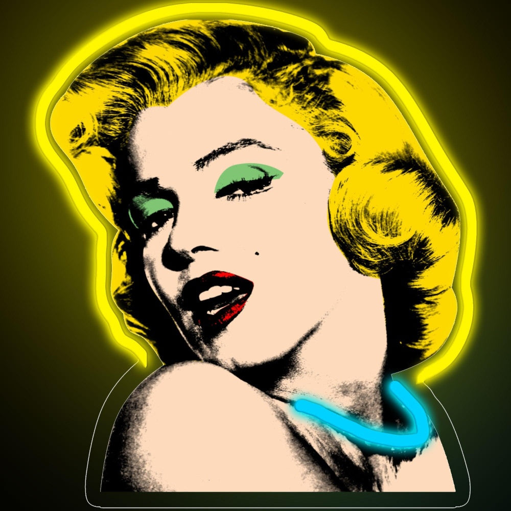 Marilyn Monroe Neon Sign Pop Art Neon