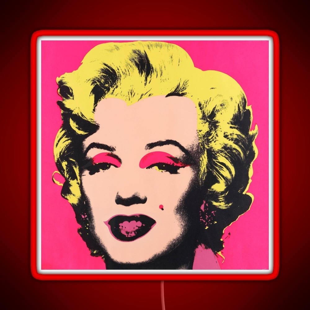 Marilyn Rgb Led Neon Sign Pop Wall Art - Shineneon