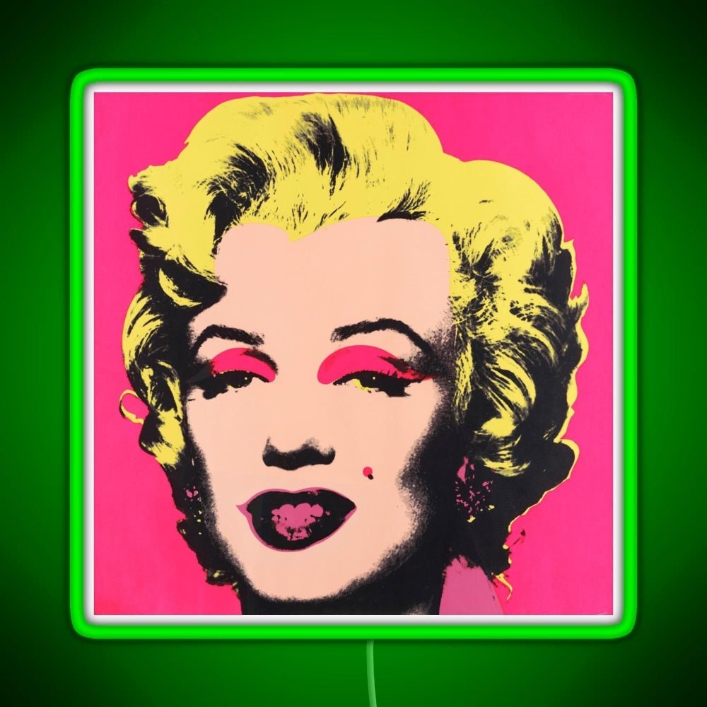 Marilyn Rgb Led Neon Sign Pop Wall Art - Shineneon