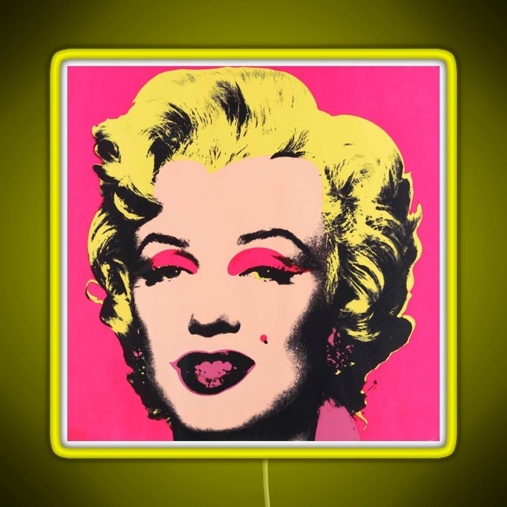 Marilyn Rgb Led Neon Sign Pop Wall Art - Shineneon