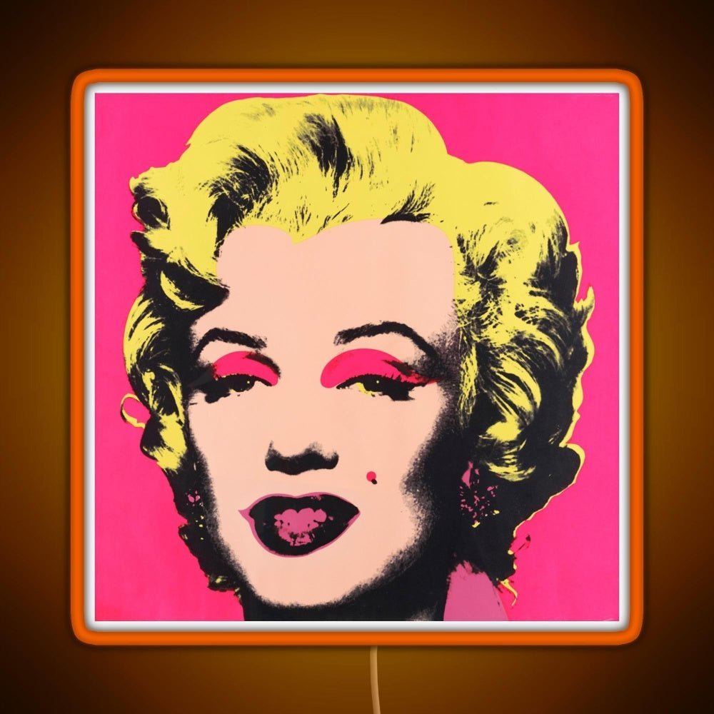Marilyn Rgb Led Neon Sign Pop Wall Art - Shineneon