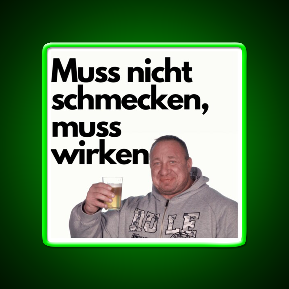Markus Ruhl Meme Beer Bar Decor Led Neon Sign Rgb Color - LED neon sign view 8