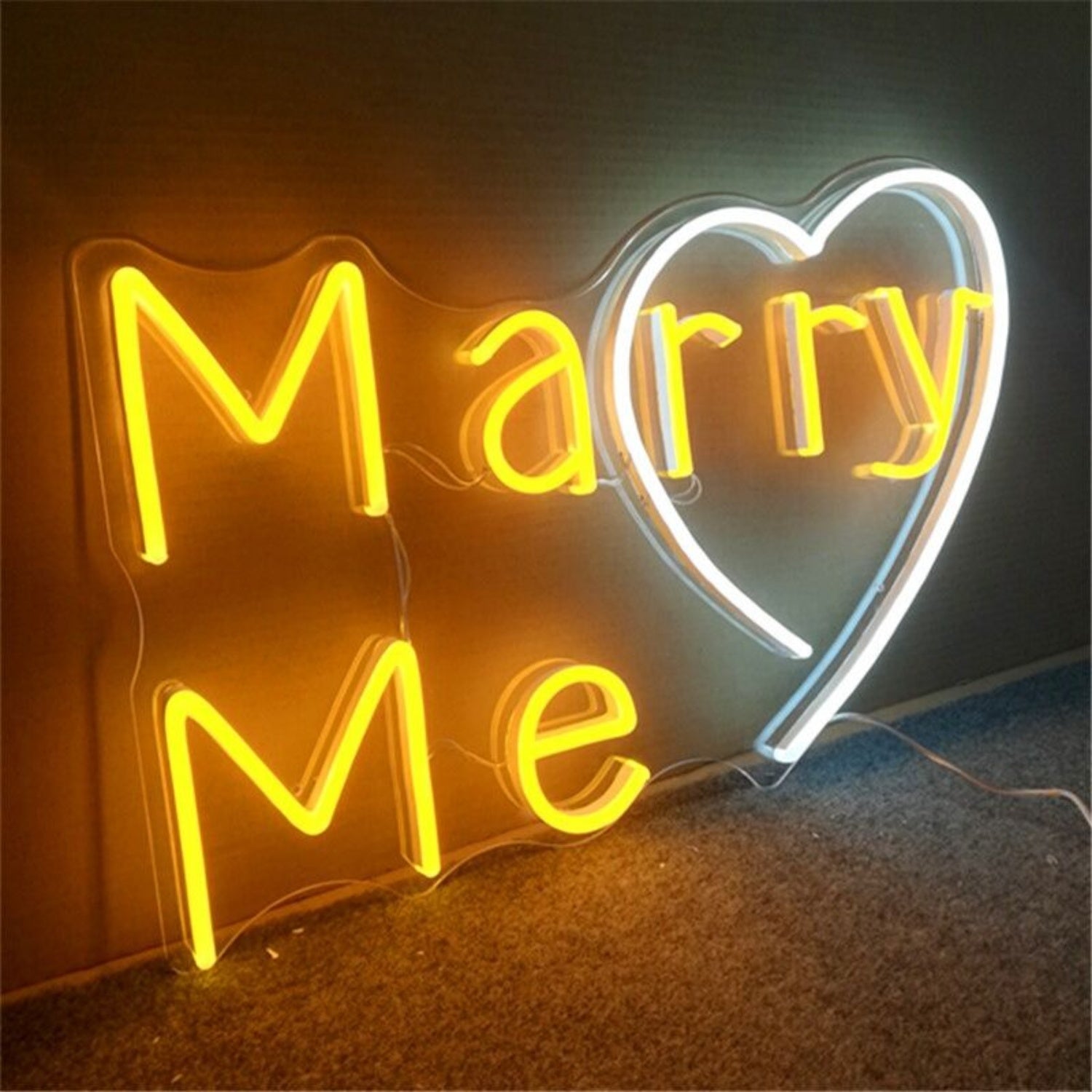 Marry Me Wedding Neon Sign | Shineneon