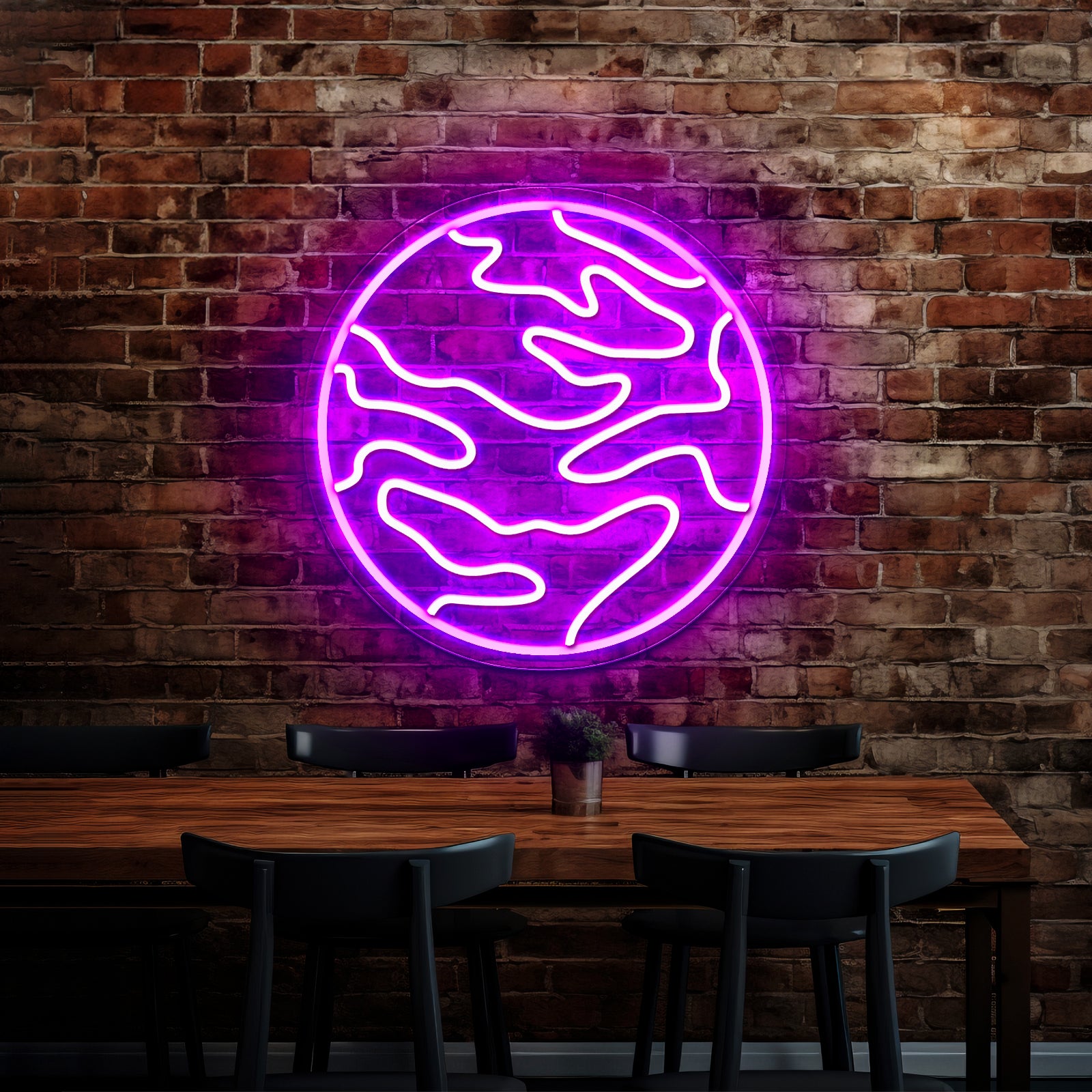 Mars Cool Neon Sign For Kids Bedroom