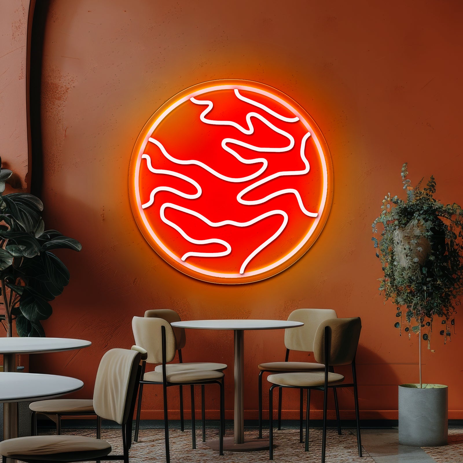 Mars Cool Neon Sign For Kids Bedroom