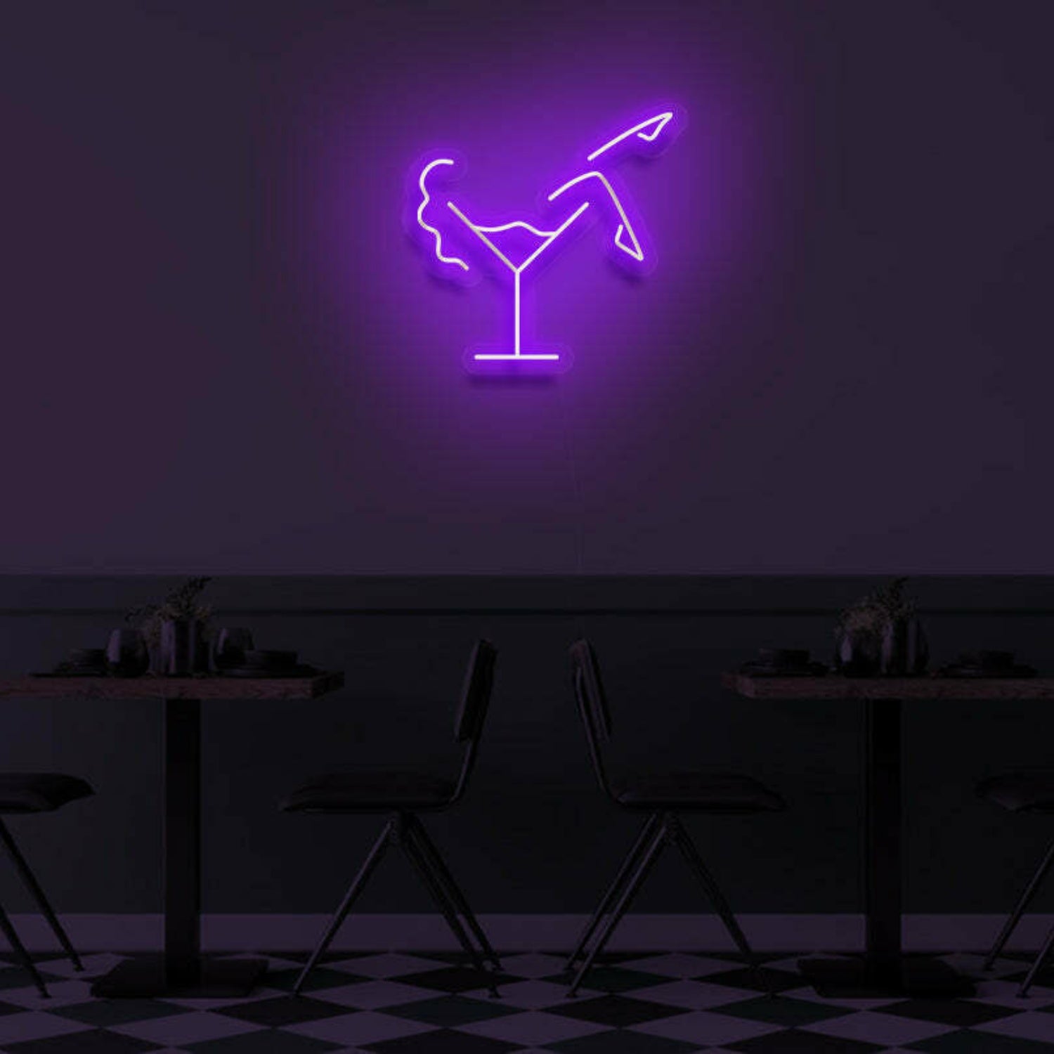 Martini Glass Led Neon Sign | Shineneon