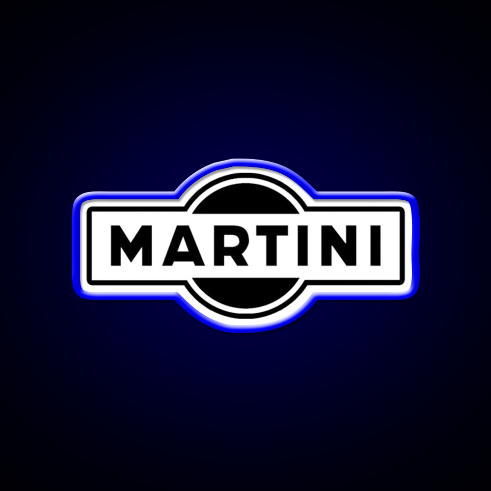 Martini Logo Simple Cocktail Bar Decor Led Neon Sign Rgb Color - LED neon sign view 5
