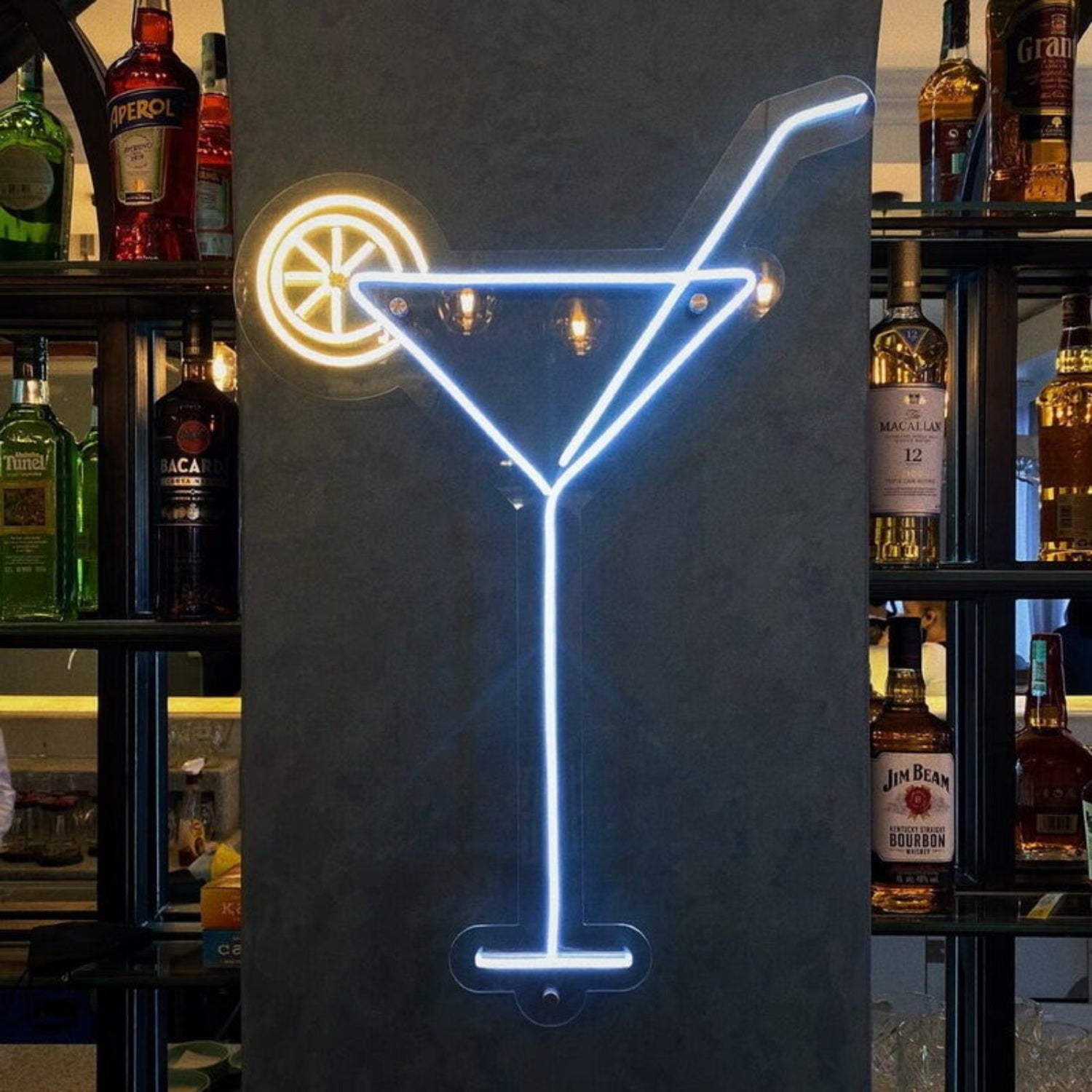 Martini With Lemon Led Neon Sign | Shineneon
