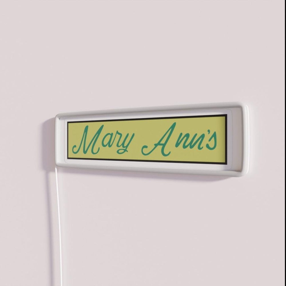 Mary Annsbar Rgb Led Neon Sign