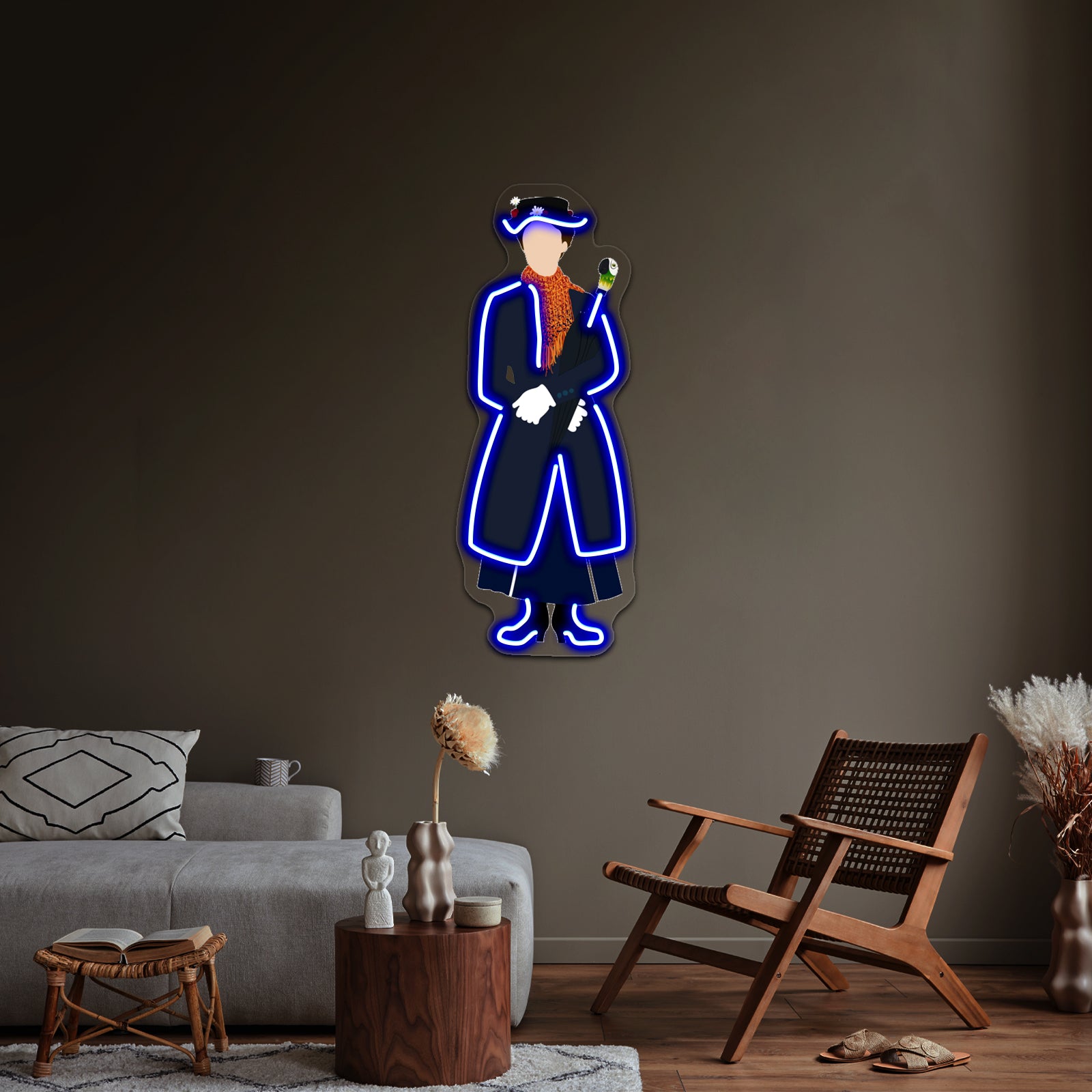 Mary Poppins Iii Artwork Neon Wall Signs - LED neon sign view 5