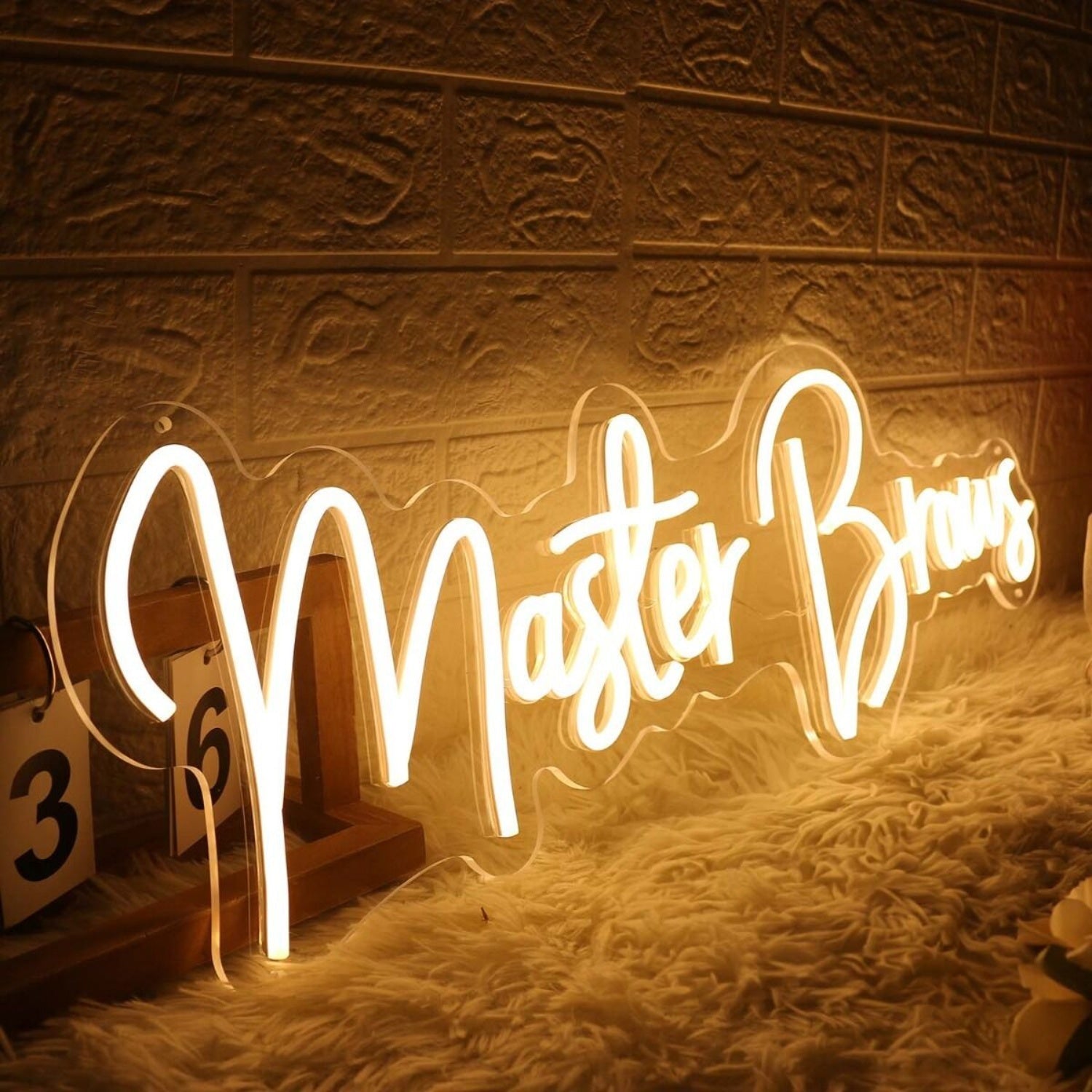 Master Brows Yellow Led Neon Sign - Shineneon
