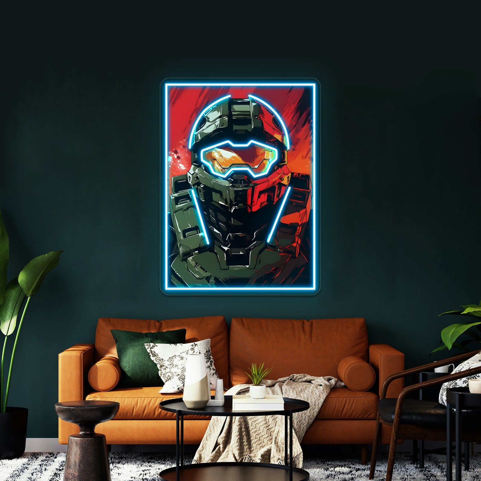 Master Chief Wall Decor Artwork Neon Signs | Shineneon