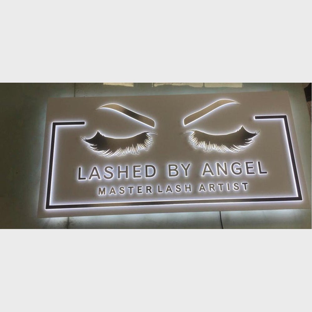 Master Lash Artist 3D Backlit Channel Letters Led Light Sign - Shineneon