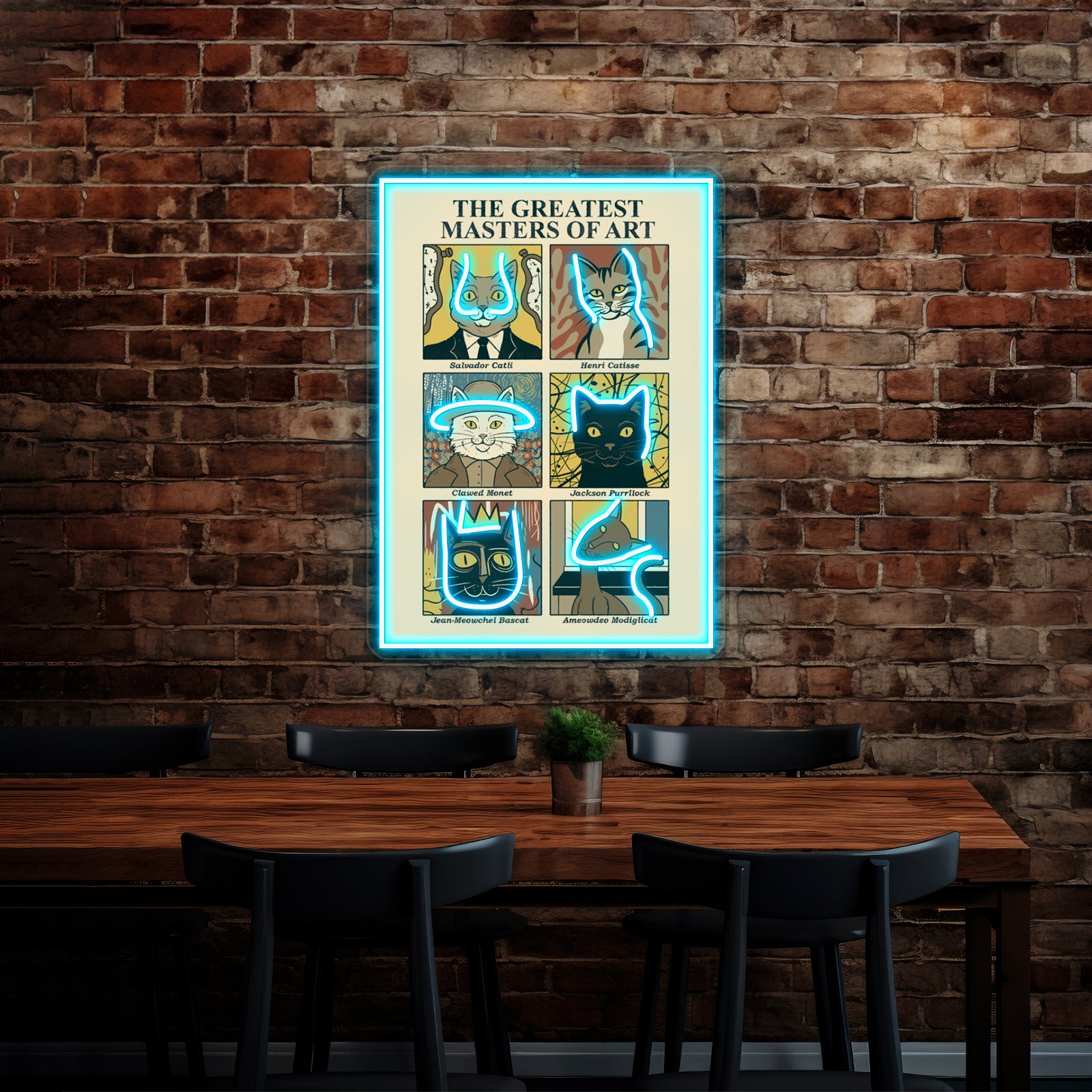 Masters Of Art Ii Wall Artwork Neon Signs | Shineneon