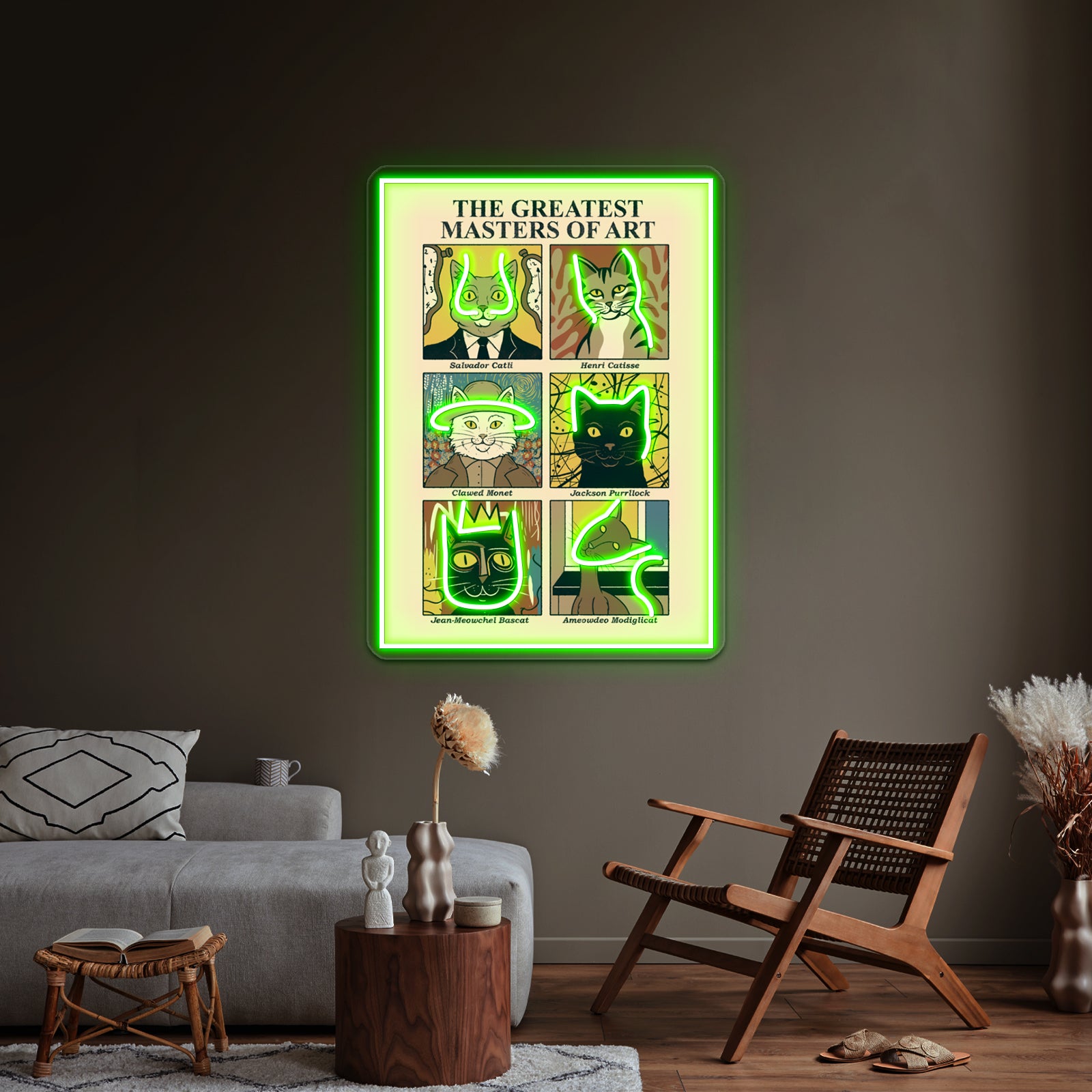 Masters Of Art Ii Wall Artwork Neon Signs | Shineneon