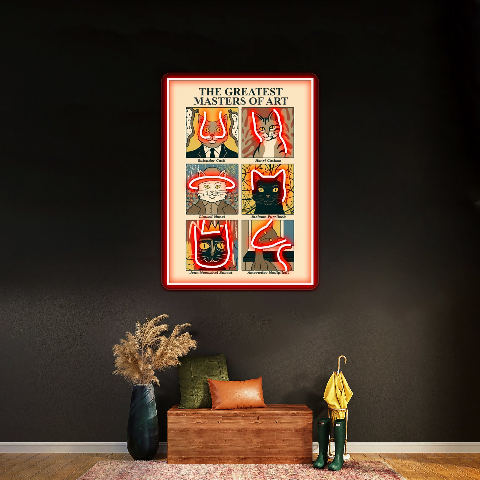 Masters Of Art Ii Wall Artwork Neon Signs | Shineneon