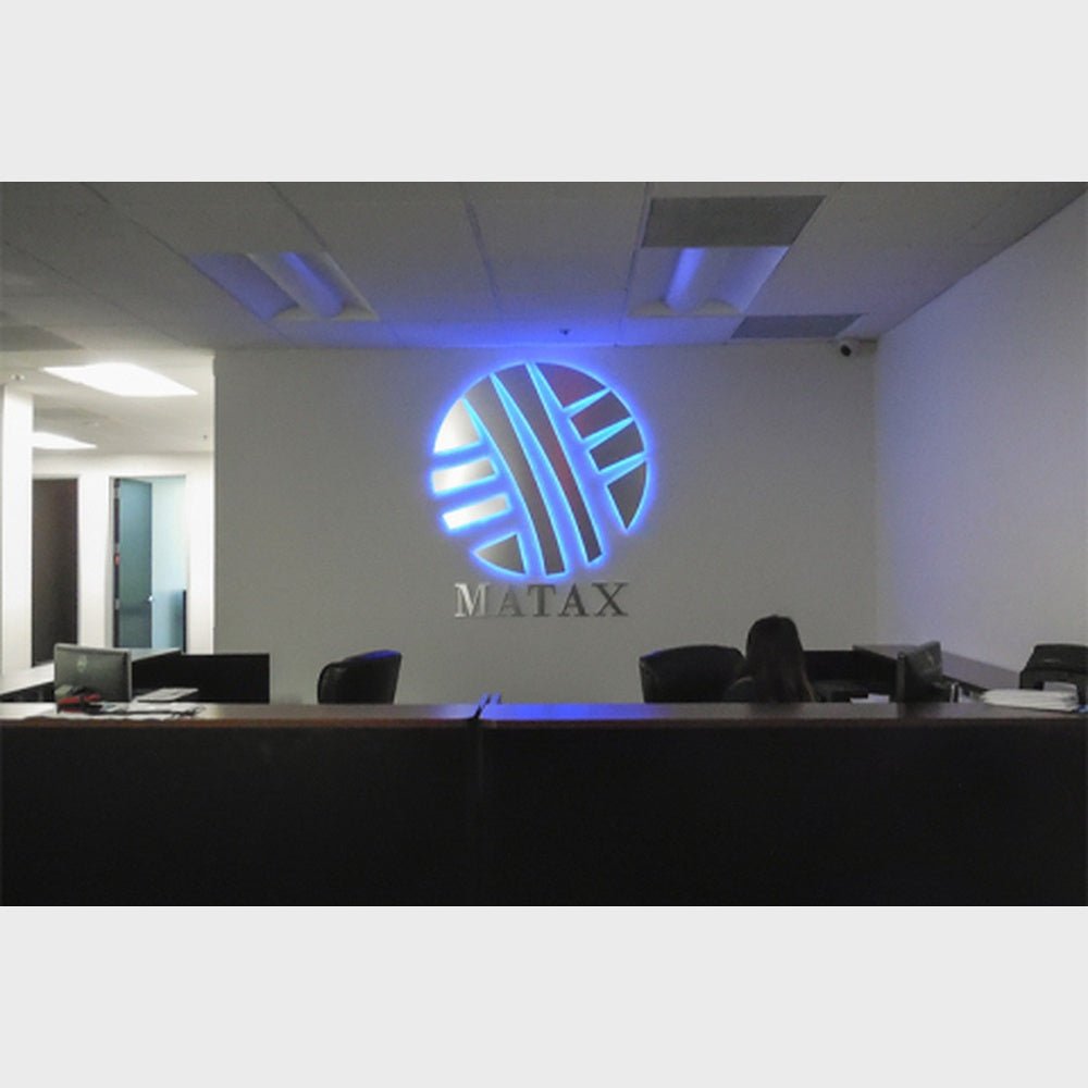Matax 3D Backlit Channel Letters Led Light Sign - Shineneon
