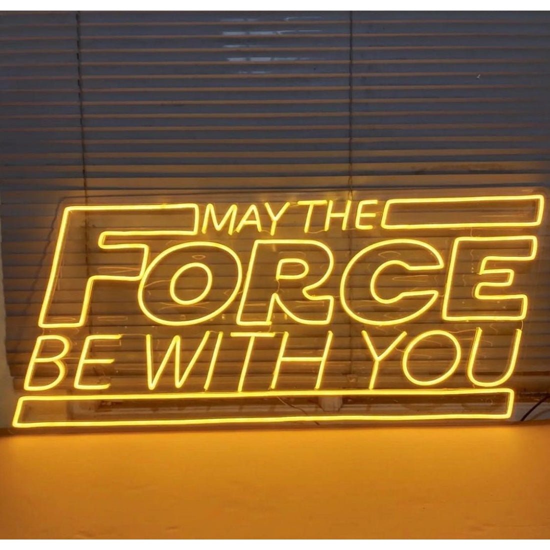 May The Force Be With You Led Sign Business Neon Sign - Shineneon