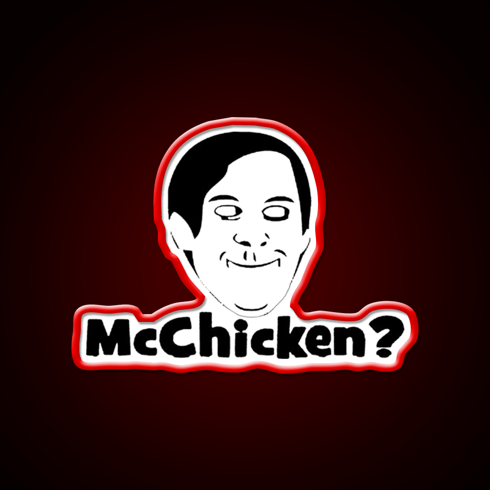 Mcchicken Fast Food Led Neon Sign For Burger Place Rgb Color - Shineneon