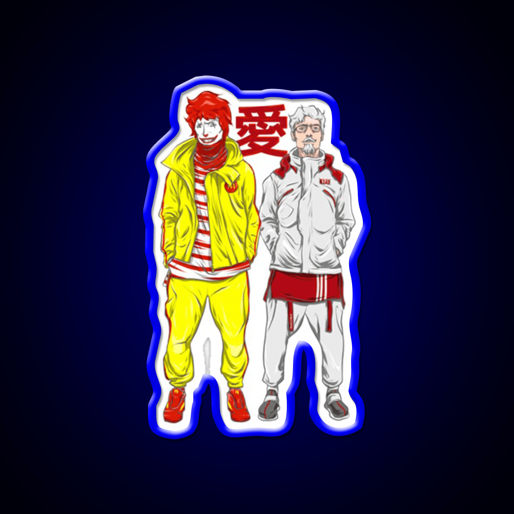 Mcdonalds Parody Fast Food Parody Fast Food Led Neon Sign For Burger Place Rgb Color - Shineneon