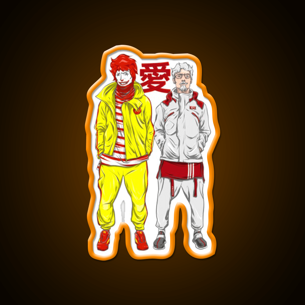 Mcdonalds Parody Fast Food Parody Fast Food Led Neon Sign For Burger Place Rgb Color - Shineneon